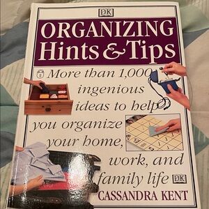 Organizing Hints & Tips Book